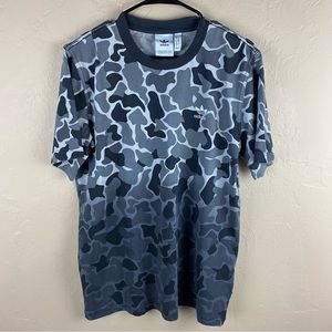 Adidas gray camo T-shirt Top Medium
